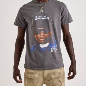 Men’s March Traffic Easy-E Compton Tee - Grey - Size 2XL